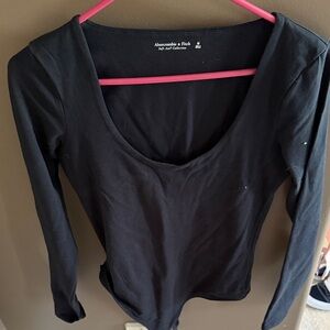 Abercrombie & Fitch Black Bodysuit